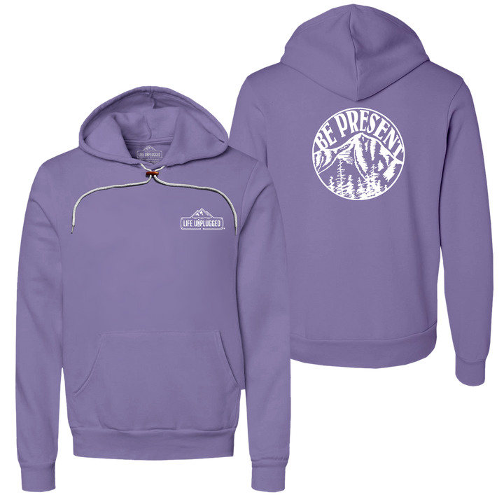 Be Present Mountain Super Soft Hoodie