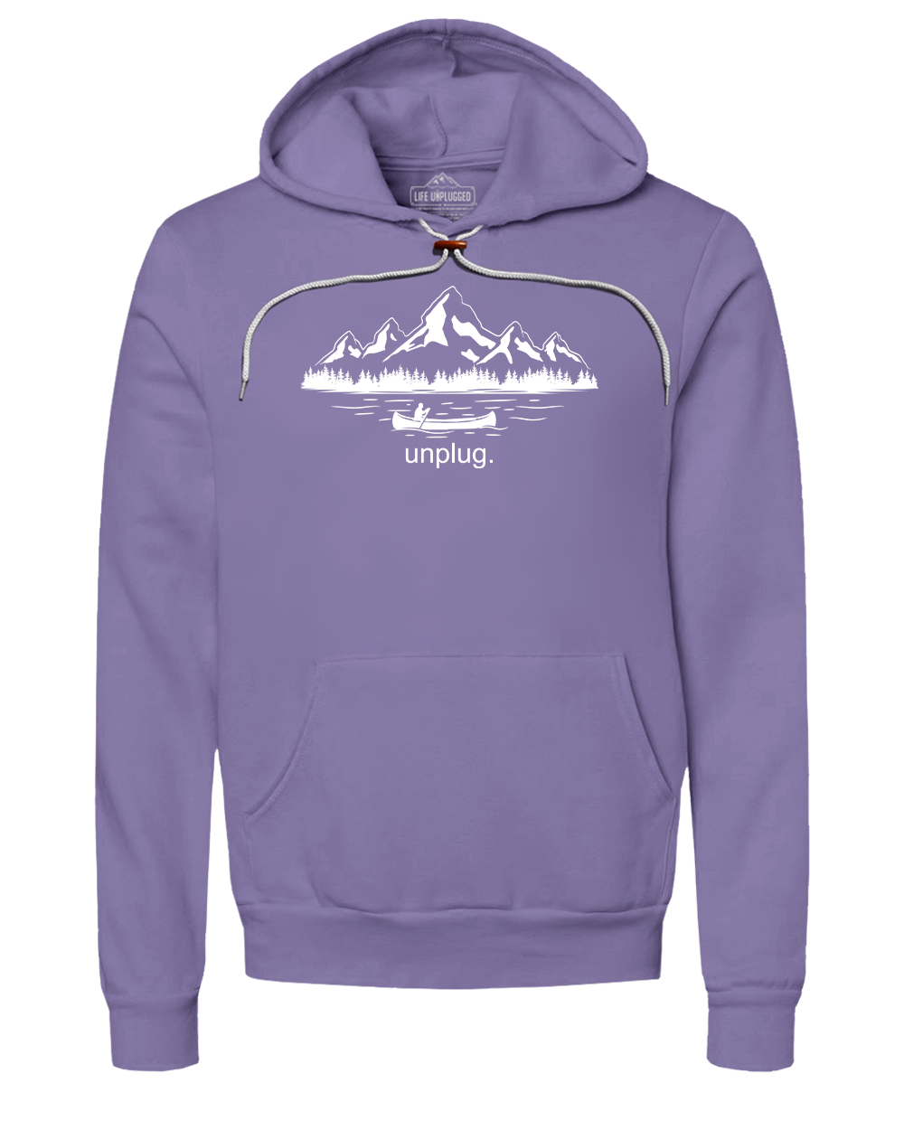 Canoeing In The Mountains Super Soft Hoodie