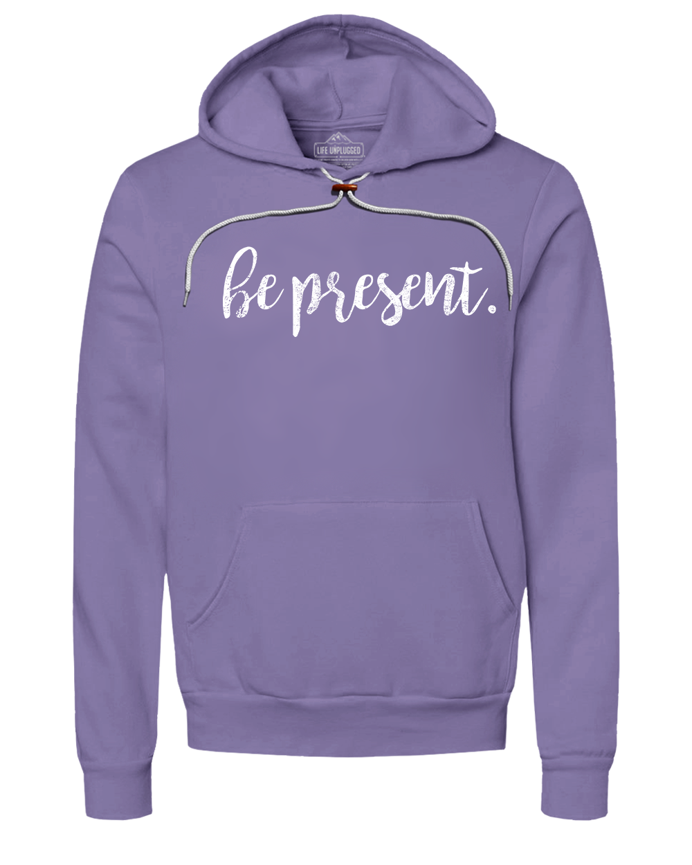 Be Present Cursive Super Soft Hoodie