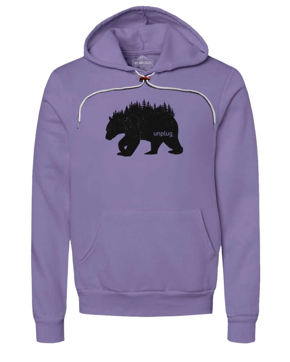 Bear In The Trees Super Soft Hoodie