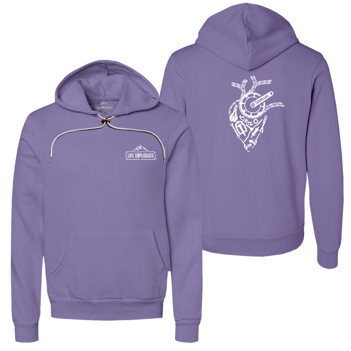 Anatomical Heart (Bicycle Parts) Super Soft Hoodie