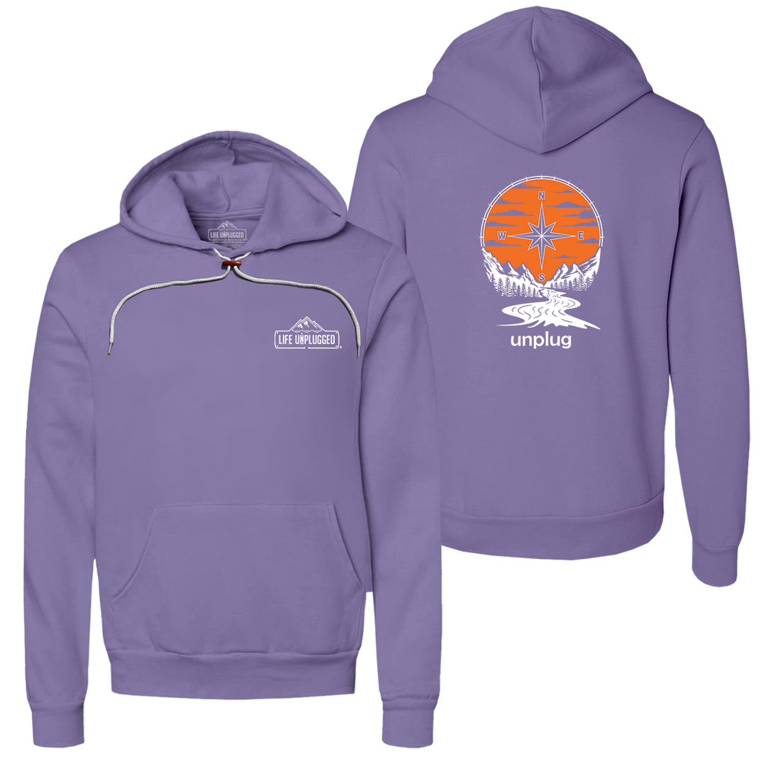 Compass Sunset Super Soft Hoodie