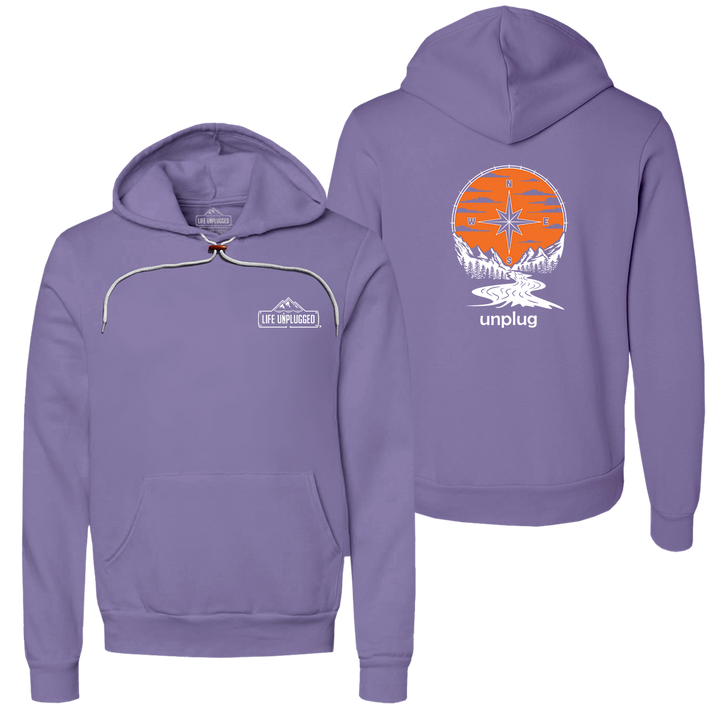 Compass Sunset Super Soft Hoodie