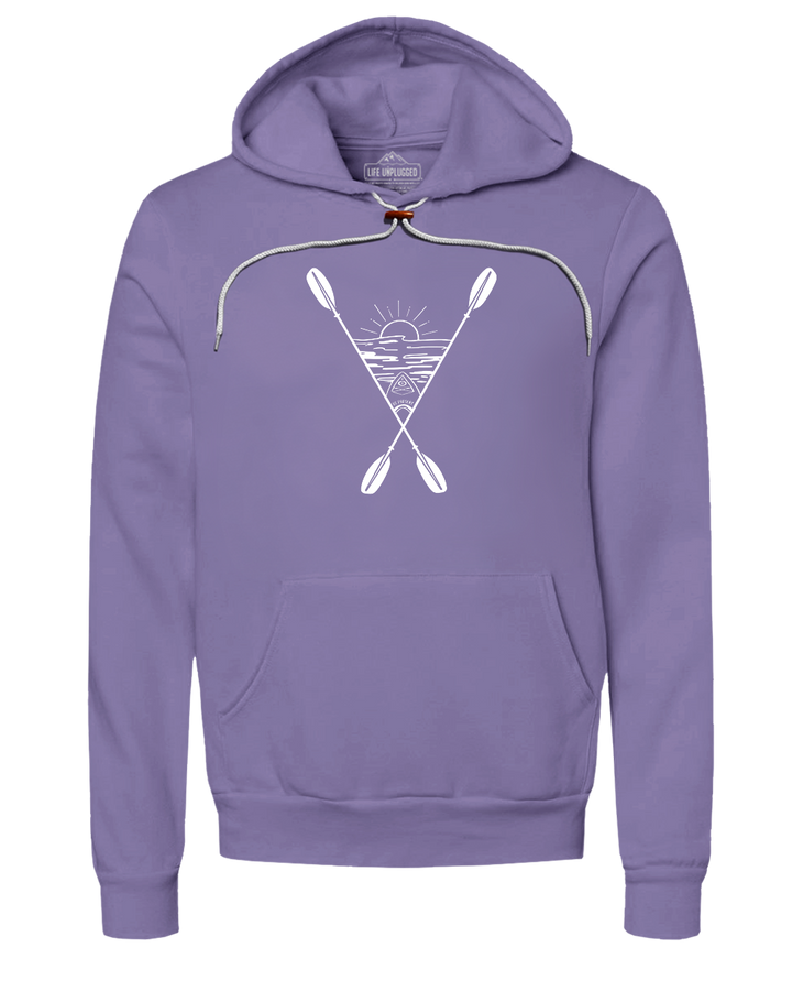 Kayaking Into The Sunset Super Soft Hoodie