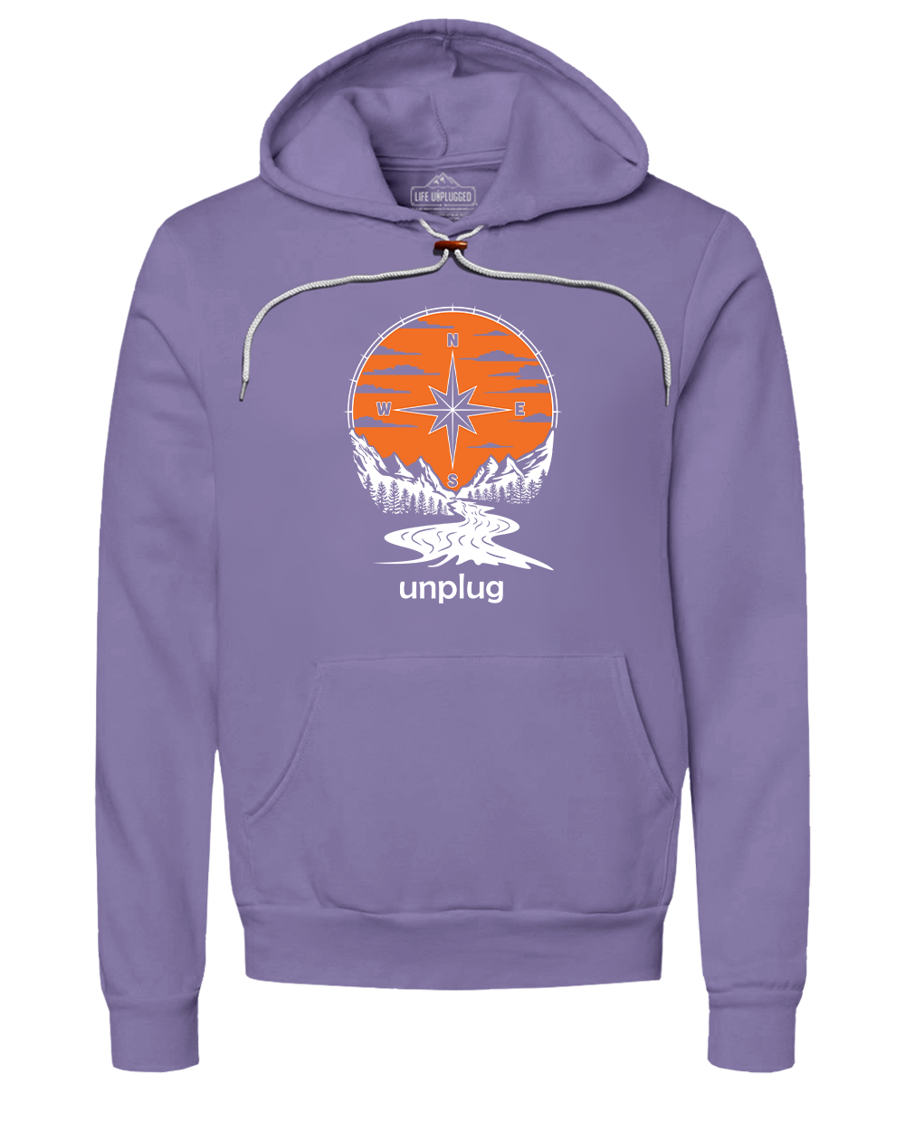 Compass Sunset Super Soft Hoodie