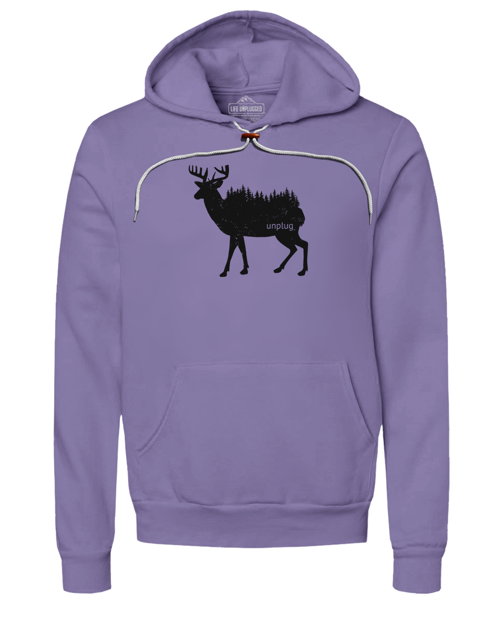 Deer In The Trees Super Soft Hoodie