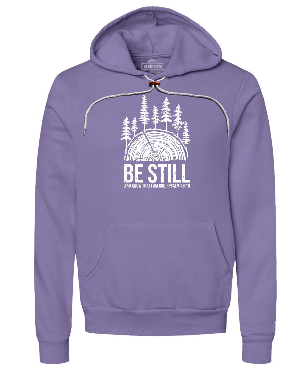 BE STILL IN THE WOODS Super Soft Hoodie