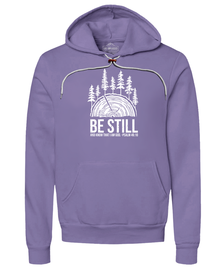 BE STILL IN THE WOODS Super Soft Hoodie