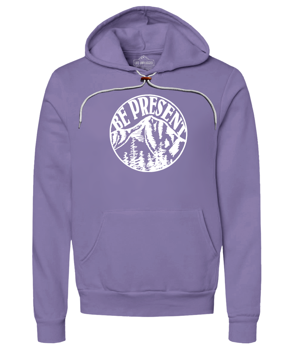 Be Present Mountain Super Soft Hoodie