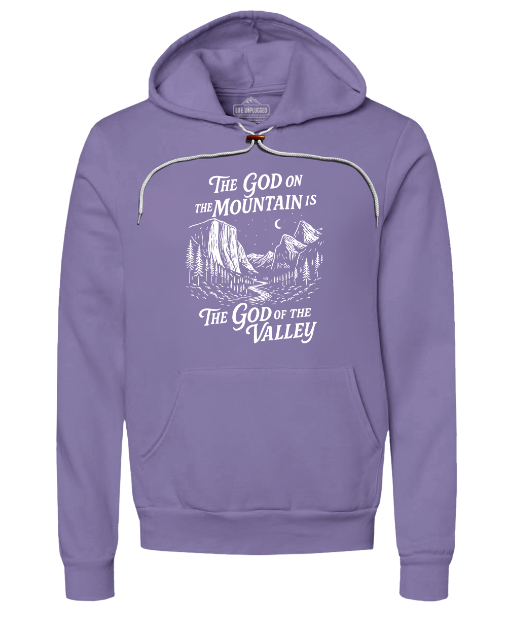 God On The Mountain Super Soft Hoodie