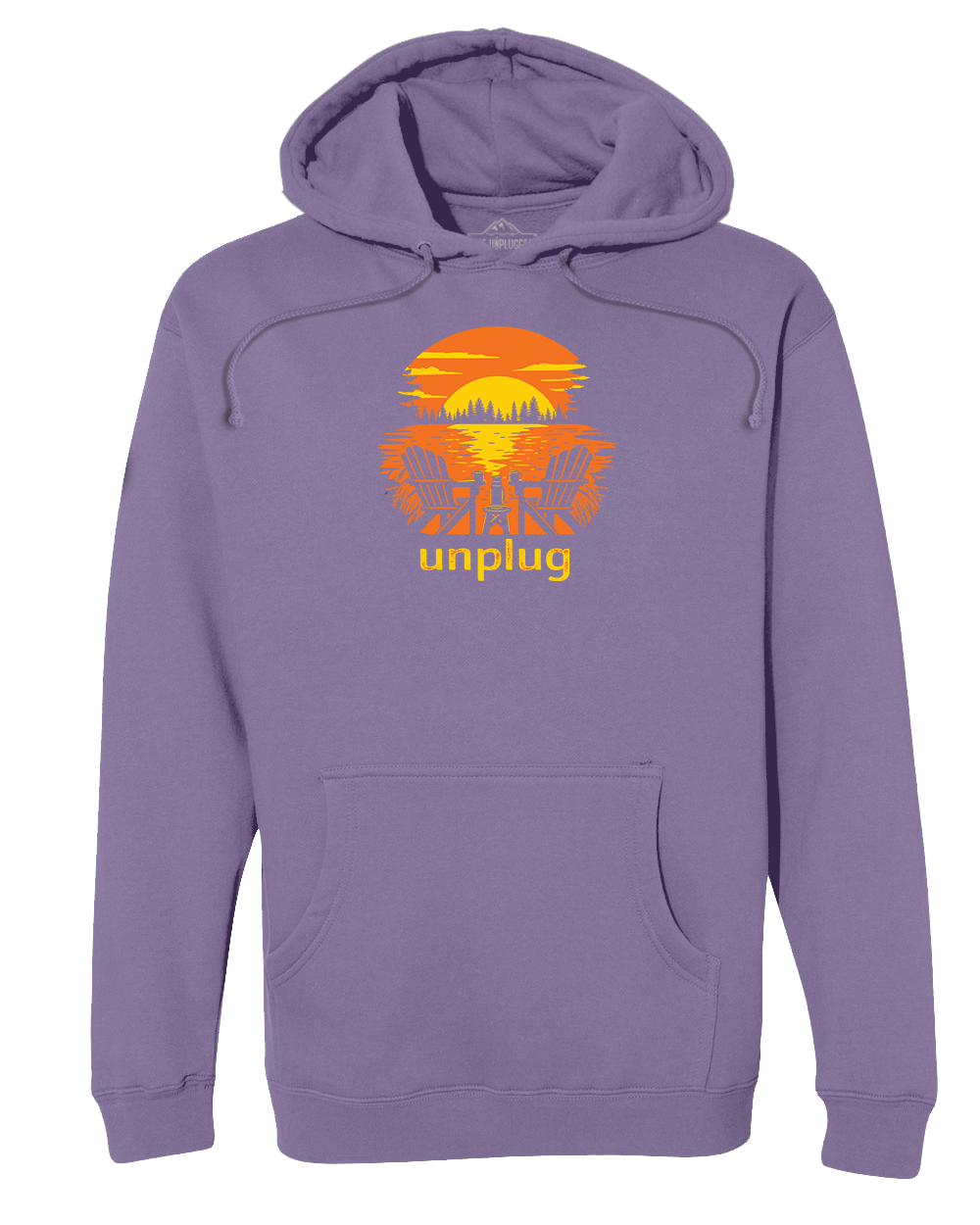 Chairs at Sunset Heavyweight Hoodie