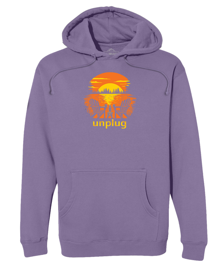 Chairs at Sunset Heavyweight Hoodie