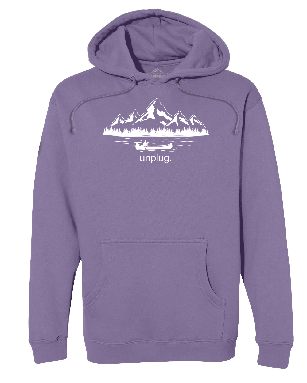 Canoeing In The Mountains Heavyweight Hoodie