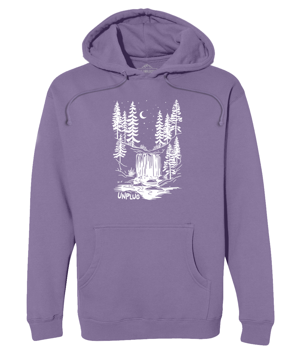 WATERFALL UNDER THE STARS Heavyweight Hoodie