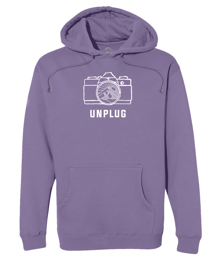 Camera Mountain Lens Heavyweight Hoodie