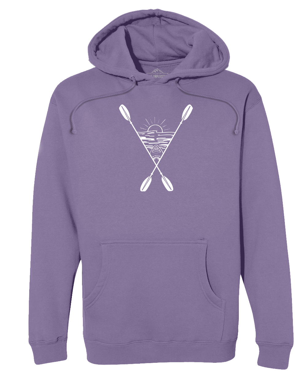 Kayaking Into The Sunset Heavyweight Hoodie