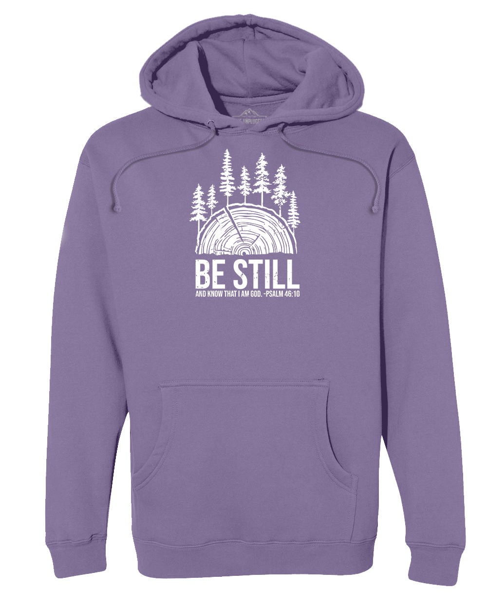 BE STILL IN THE WOODS Heavyweight Hoodie
