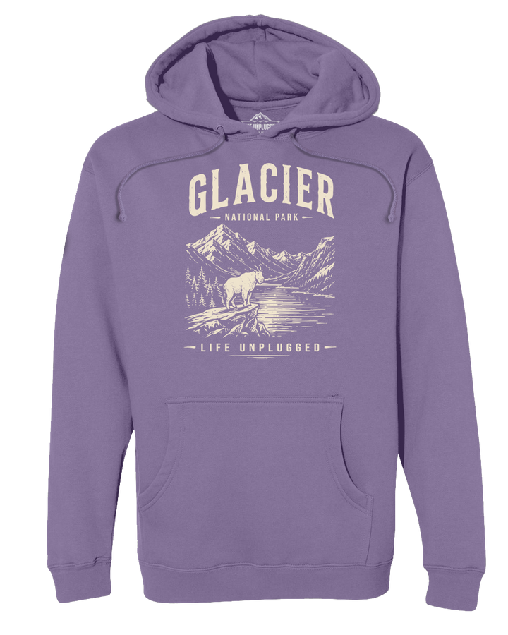 GLACIER NATIONAL PARK Heavyweight Hoodie
