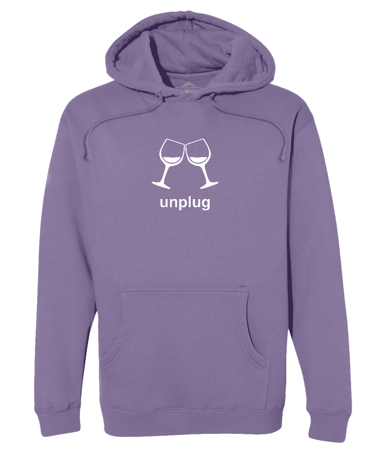 Wine Glass Heavyweight Hoodie