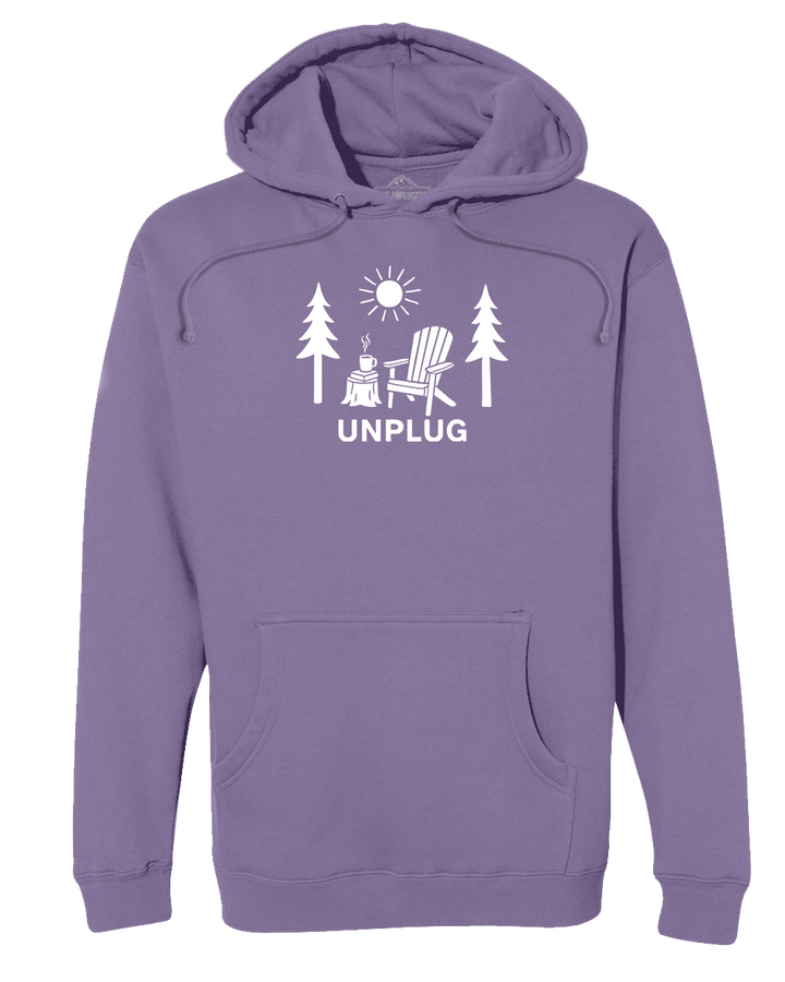 READING IN THE WOODS Heavyweight Hoodie