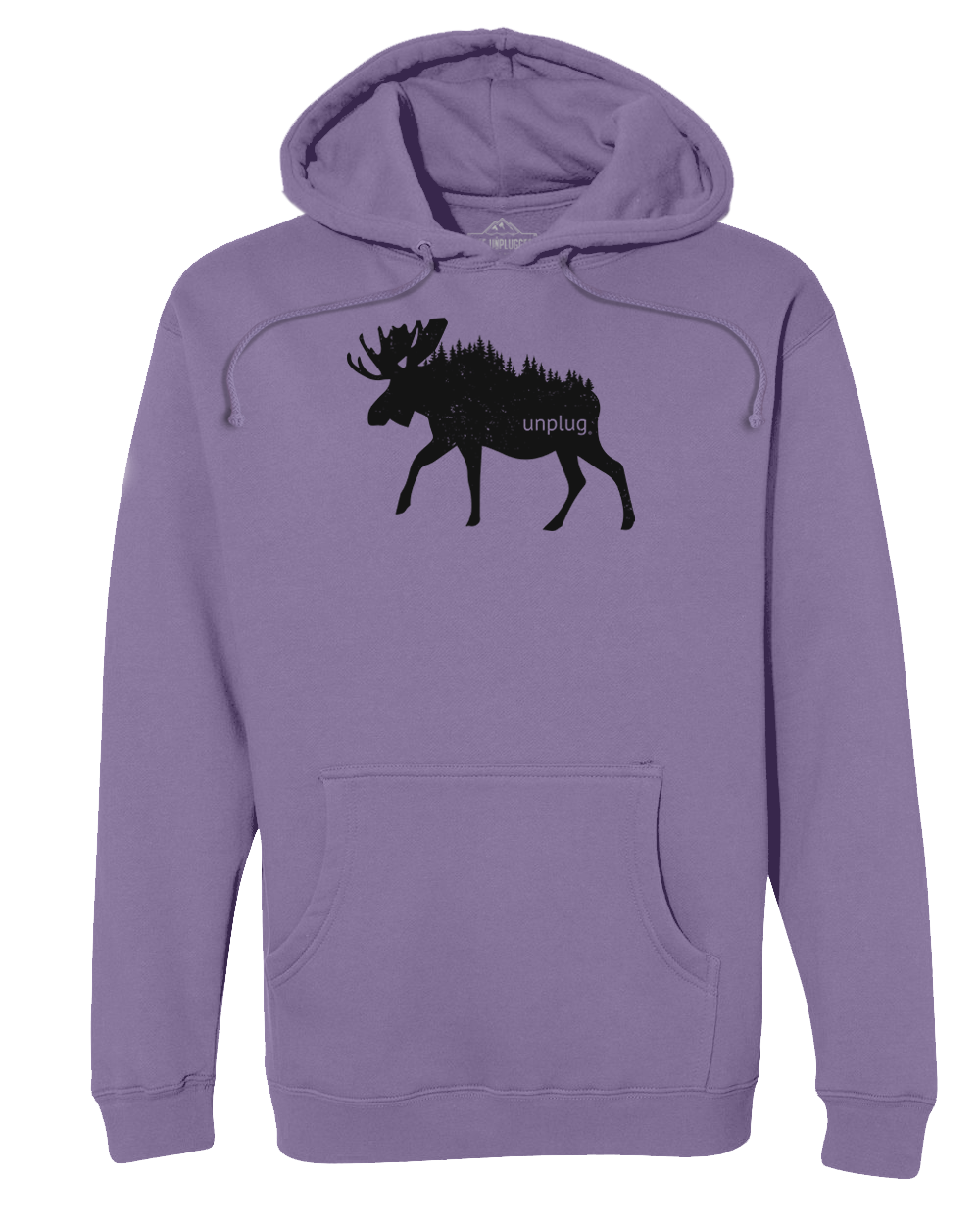 Moose In The Trees Heavyweight Hoodie