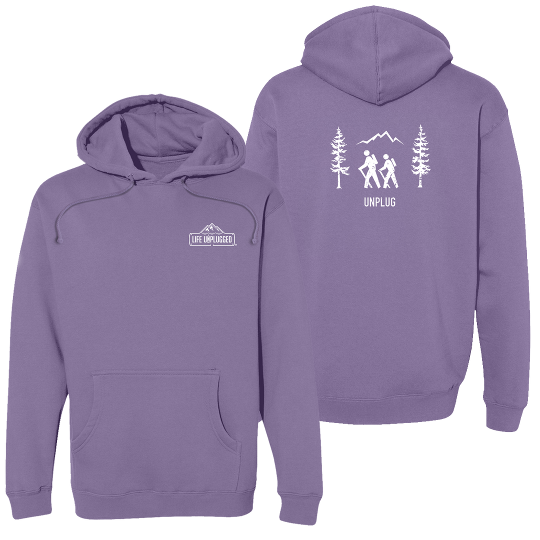 Hiking Scene Heavyweight Hoodie