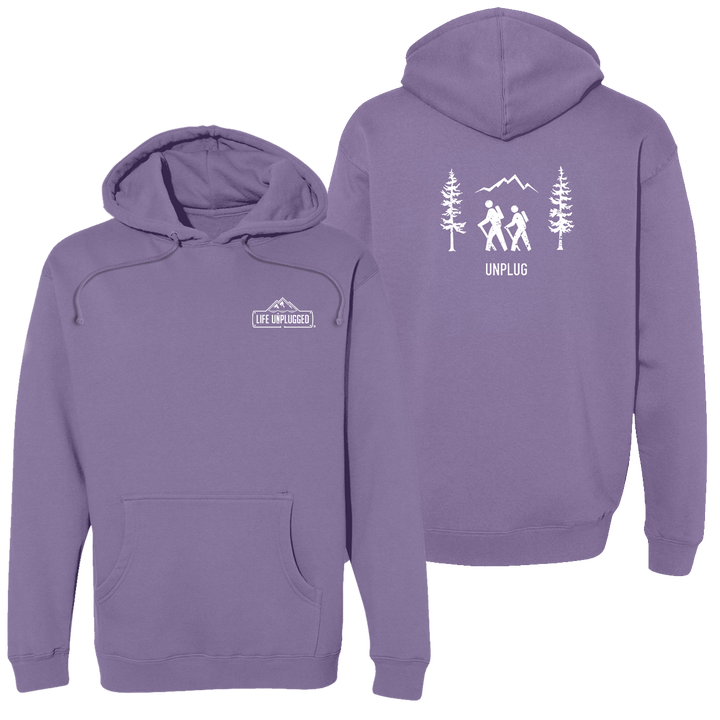 Hiking Scene Heavyweight Hoodie