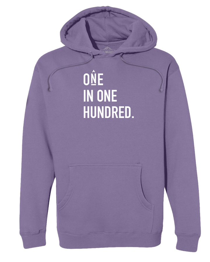 One In One Hundred Stacked Heavyweight Hoodie