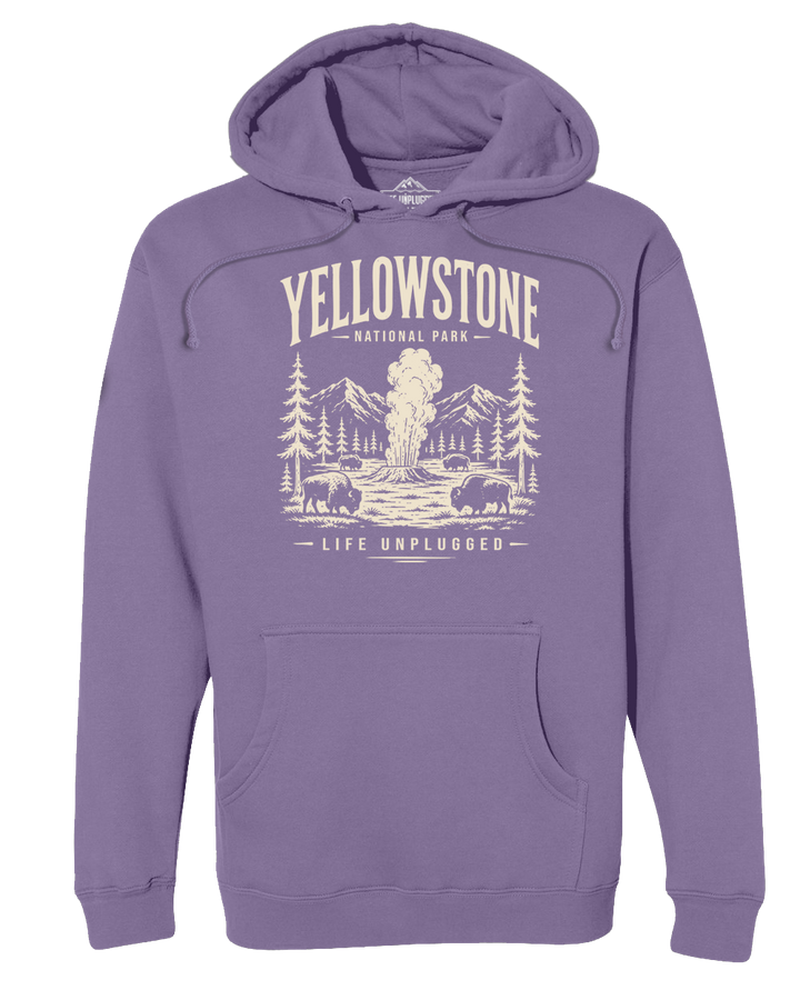 YELLOWSTONE NATIONAL PARK Heavyweight Hoodie