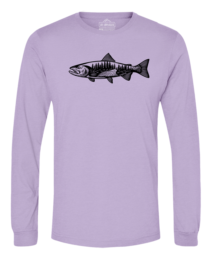 WOODLAND TROUT Long Sleeve T-Shirt