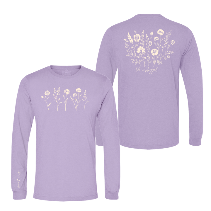 Live in the Moment Wildflower Long Sleeve T-Shirt