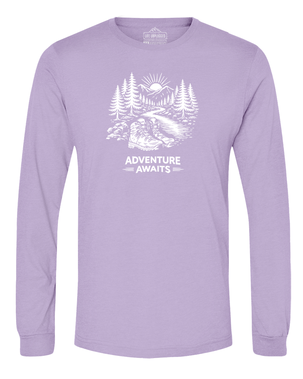 ADVENTURE AWAITS Long Sleeve T-Shirt