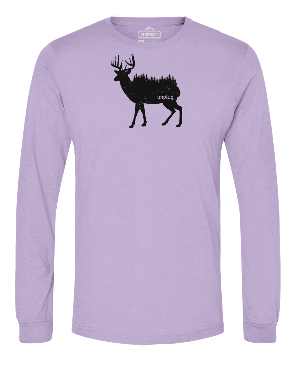Deer In The Trees Long Sleeve T-Shirt