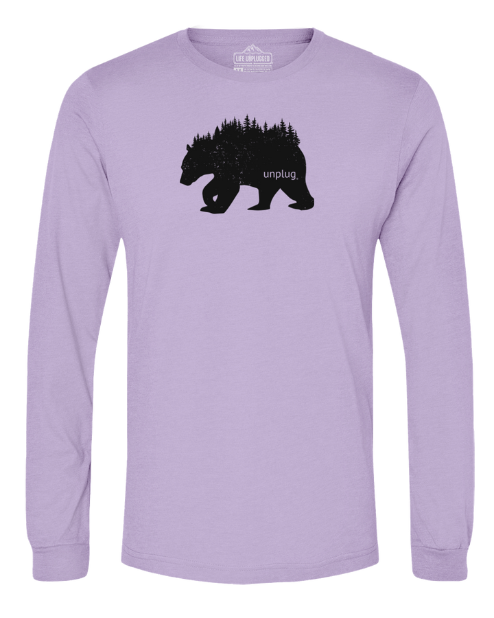 Bear In The Trees Long Sleeve T-Shirt