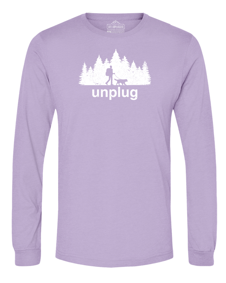 Dog Walks in the Woods Long Sleeve T-Shirt