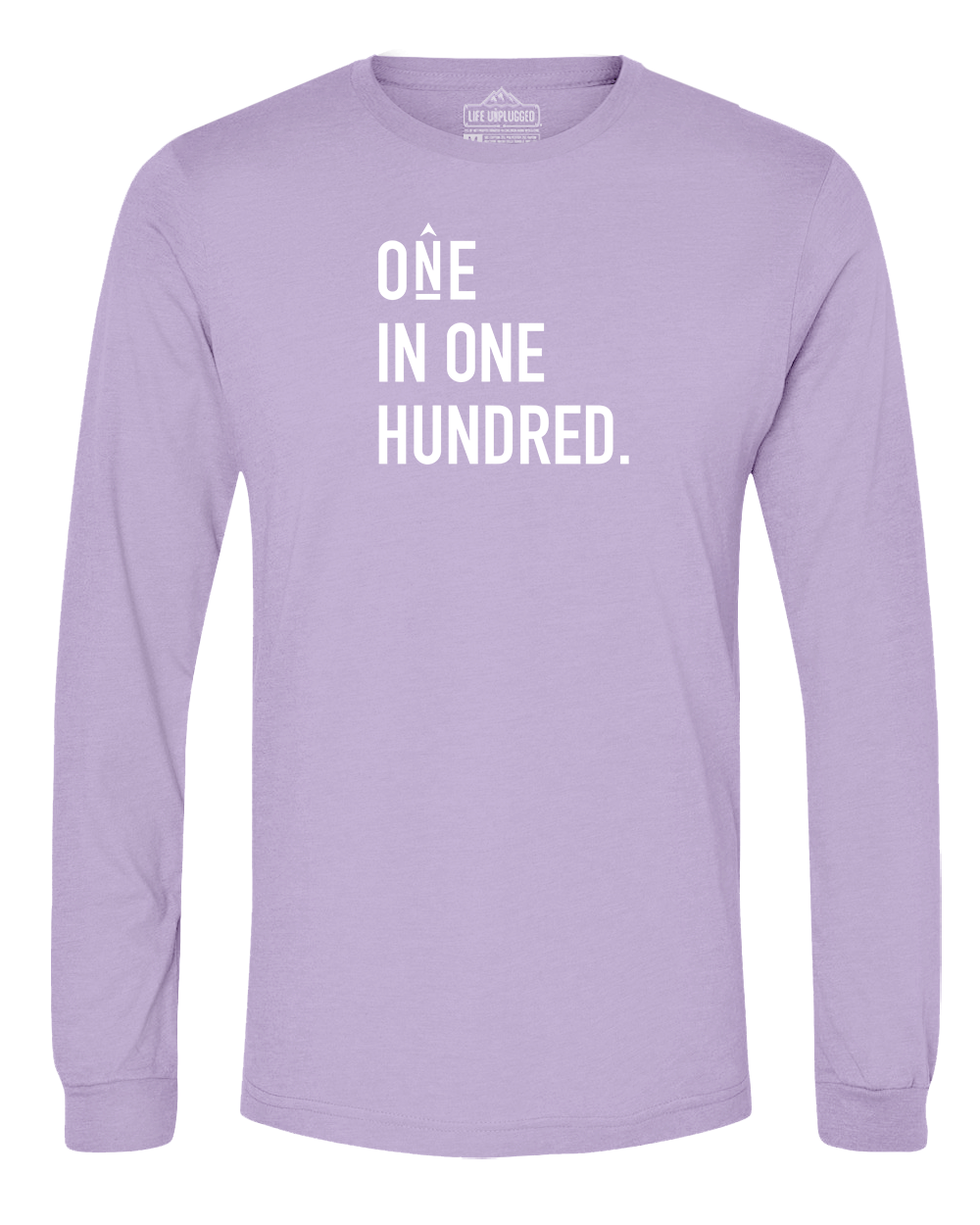 One in One Hundred Stacked Long Sleeve T-Shirt