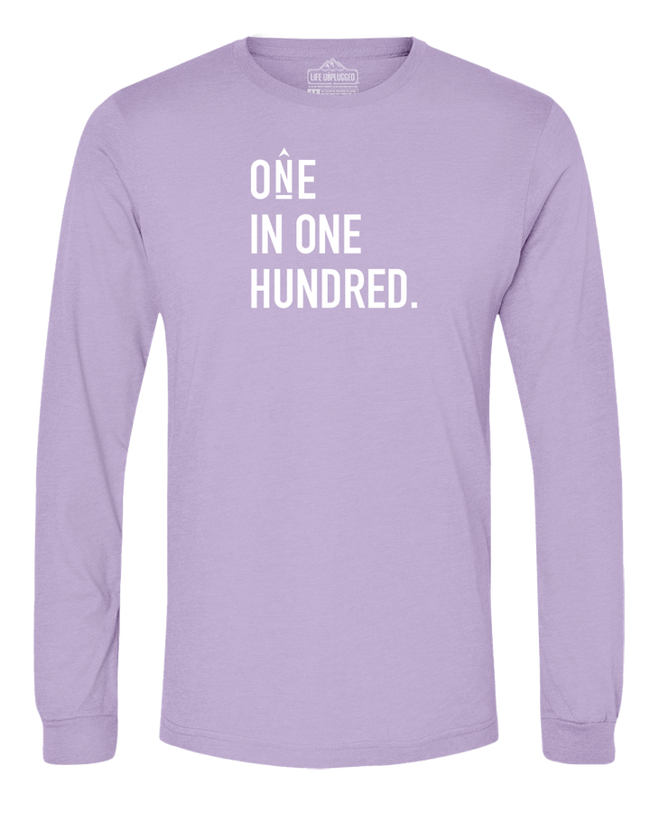 One in One Hundred Stacked Long Sleeve T-Shirt