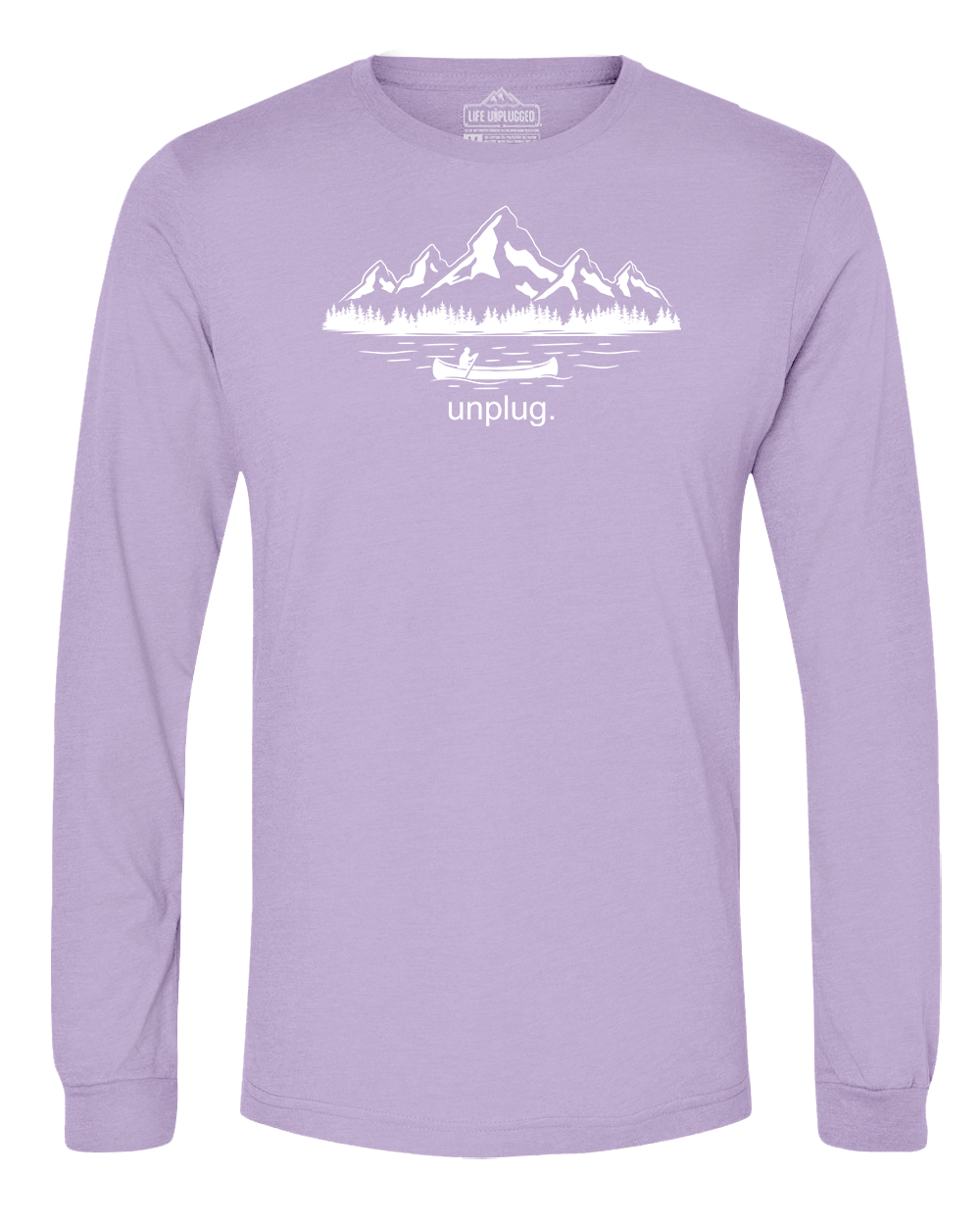 Canoeing in the Mountains Long Sleeve T-Shirt