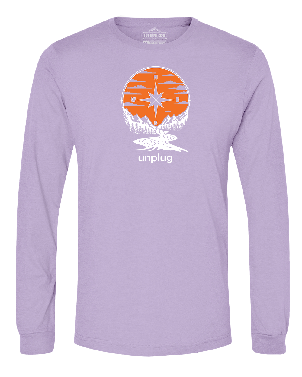 Compass Sunset Long Sleeve T-Shirt