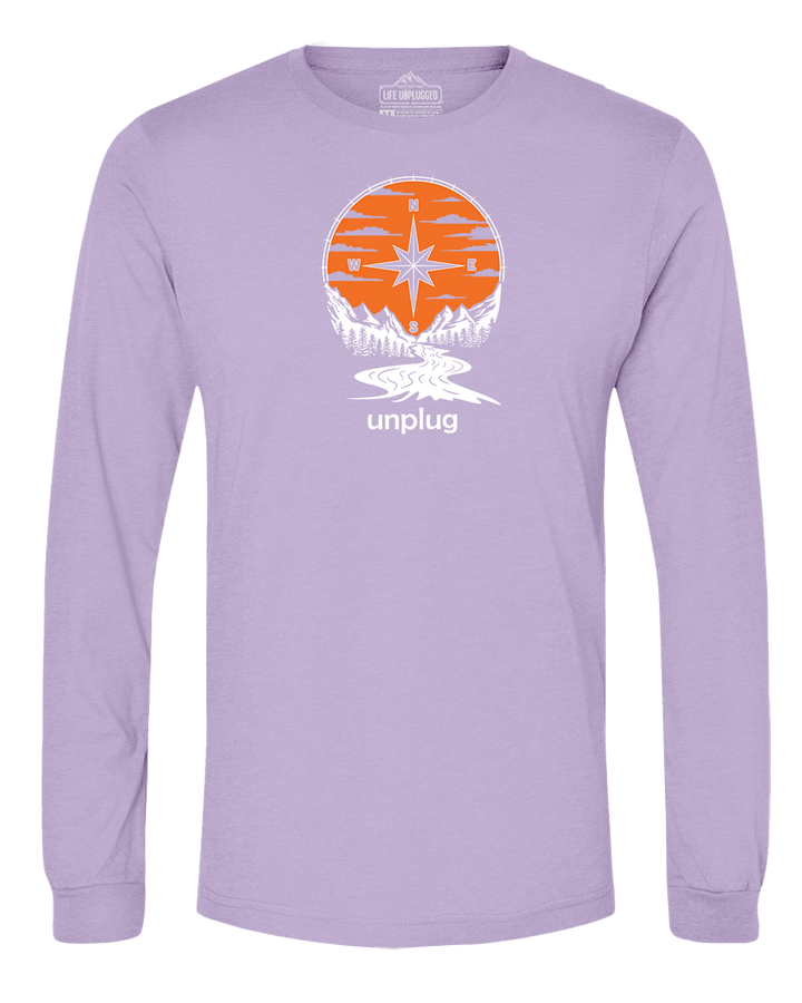 Compass Sunset Long Sleeve T-Shirt