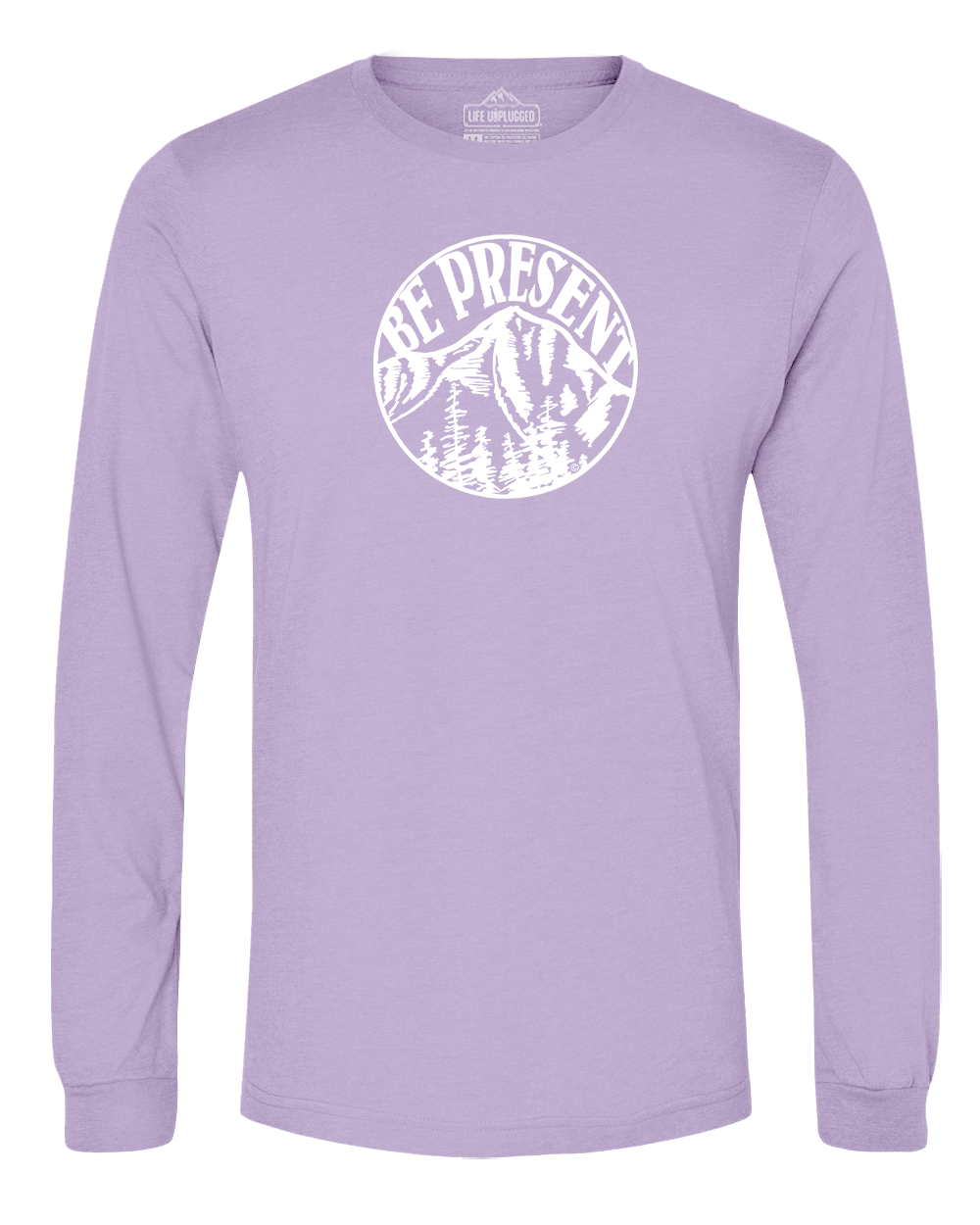 Be Present Mountain Long Sleeve T-Shirt