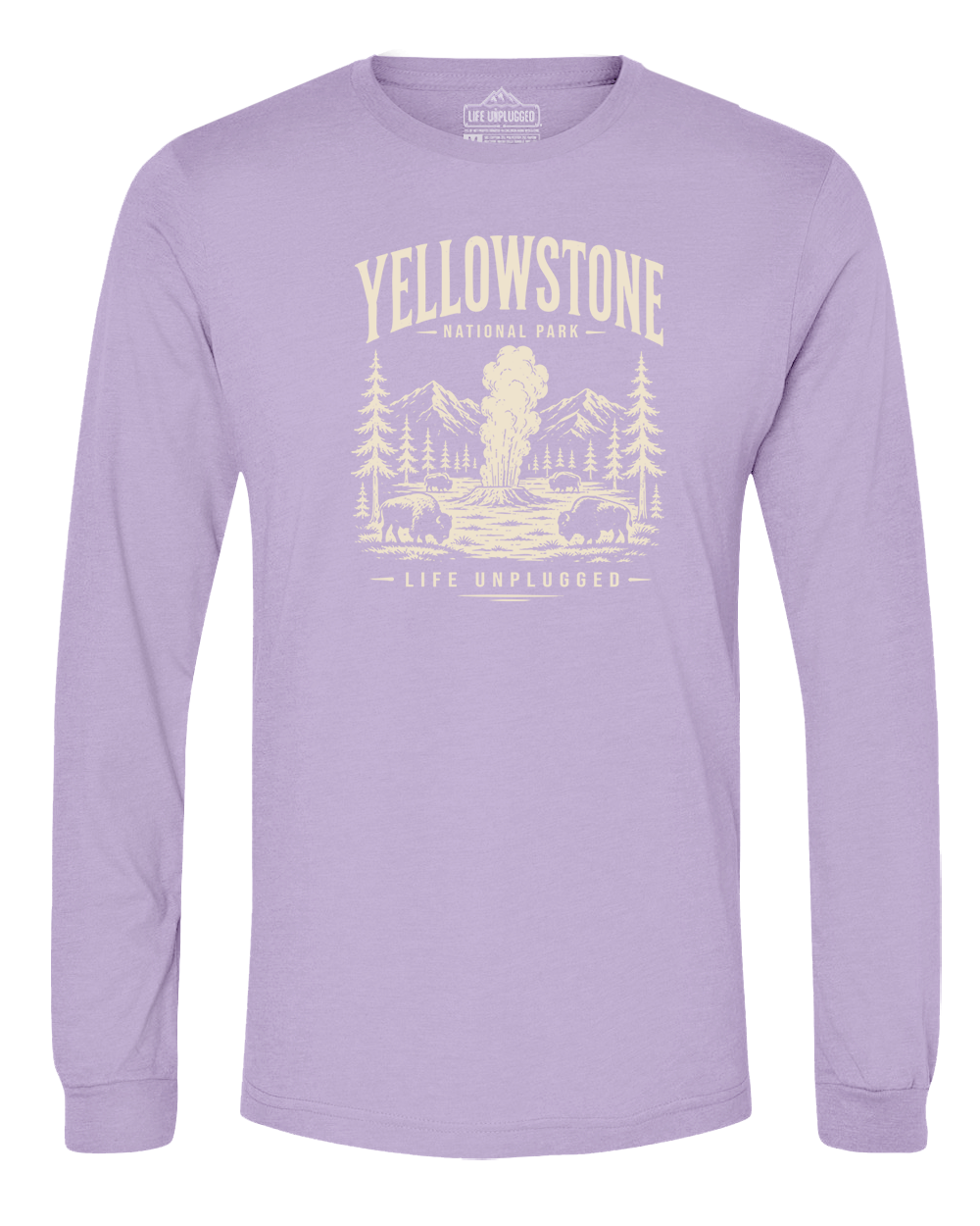 YELLOWSTONE NATIONAL PARK Long Sleeve T-Shirt