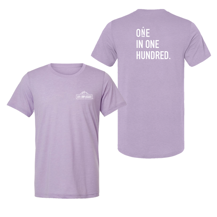 One in One Hundred Stacked Triblend T-Shirt