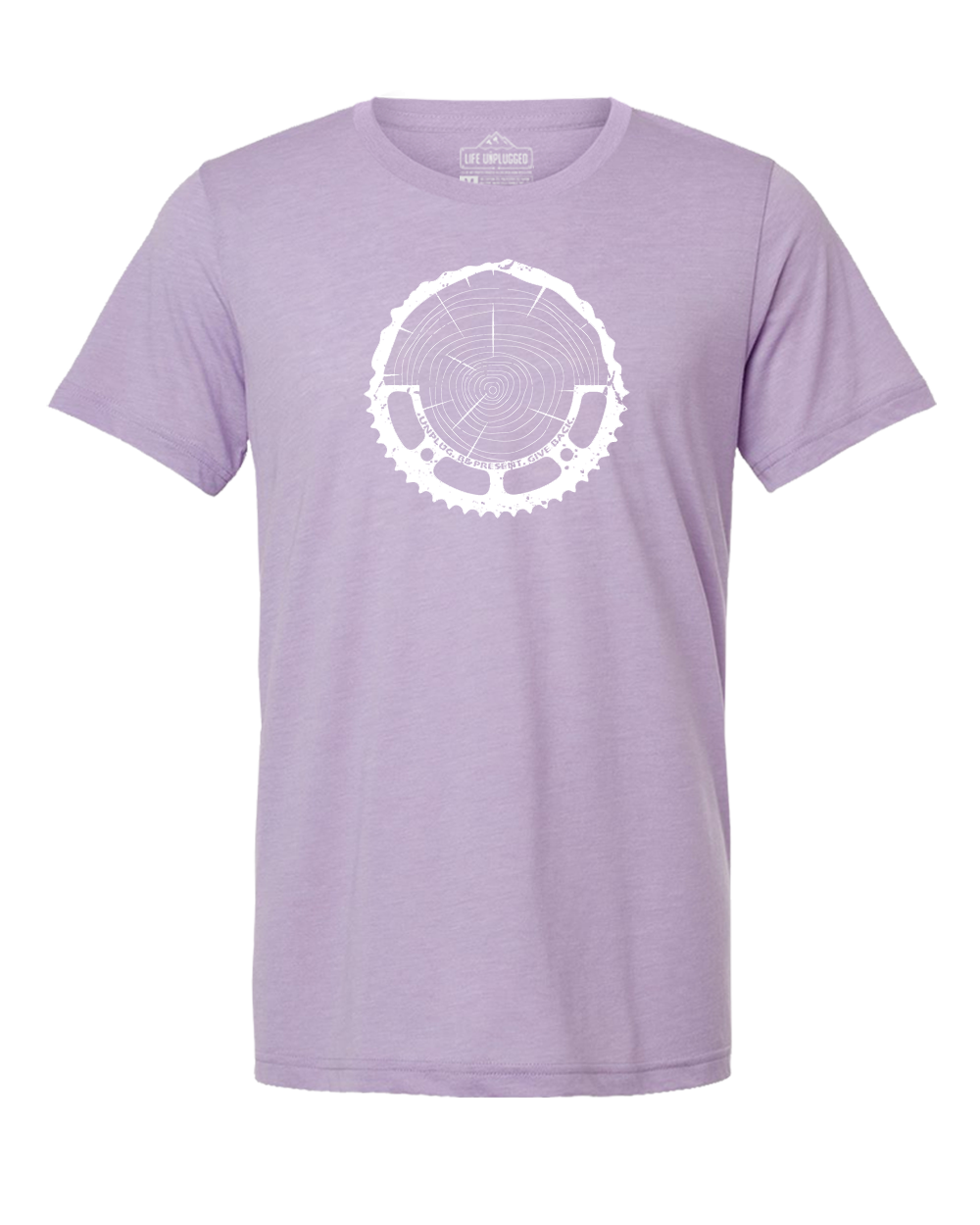 Tree Rings Chainring Triblend T-Shirt