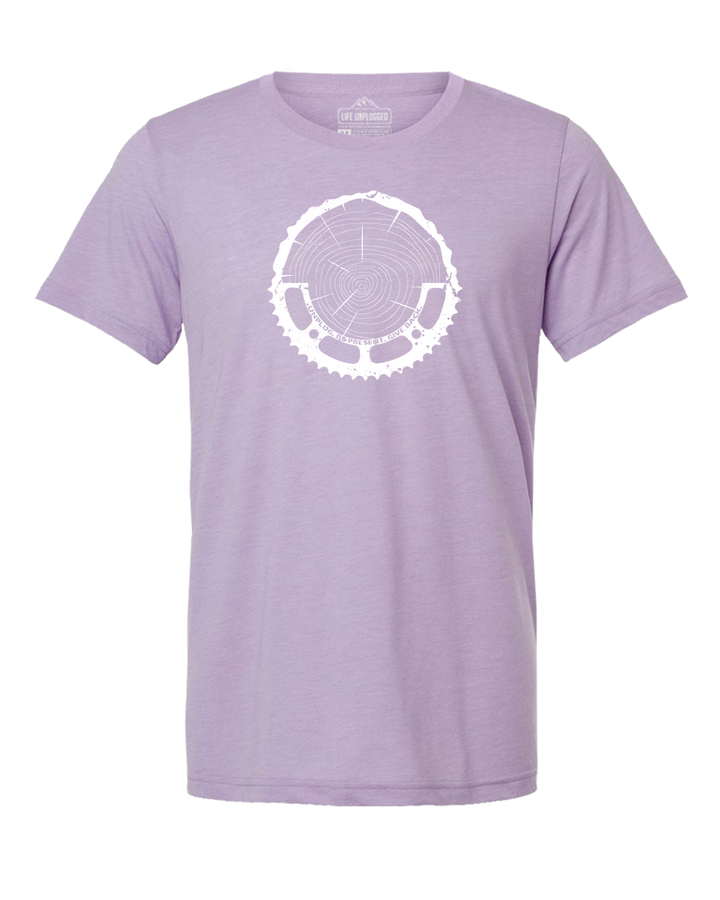 Tree Rings Chainring Triblend T-Shirt