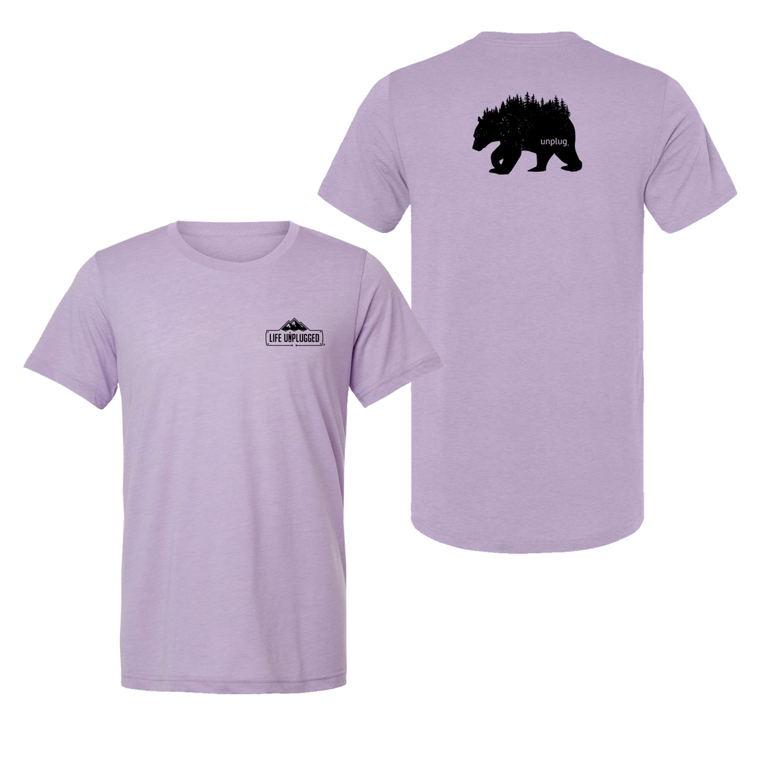 Bear In The Trees Triblend T-Shirt