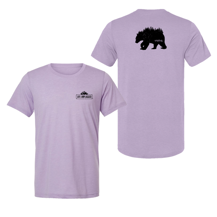 Bear In The Trees Triblend T-Shirt