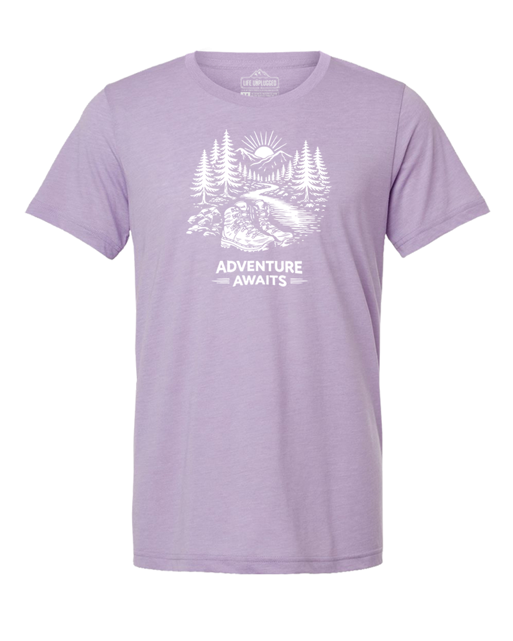 ADVENTURE AWAITS Triblend T-Shirt