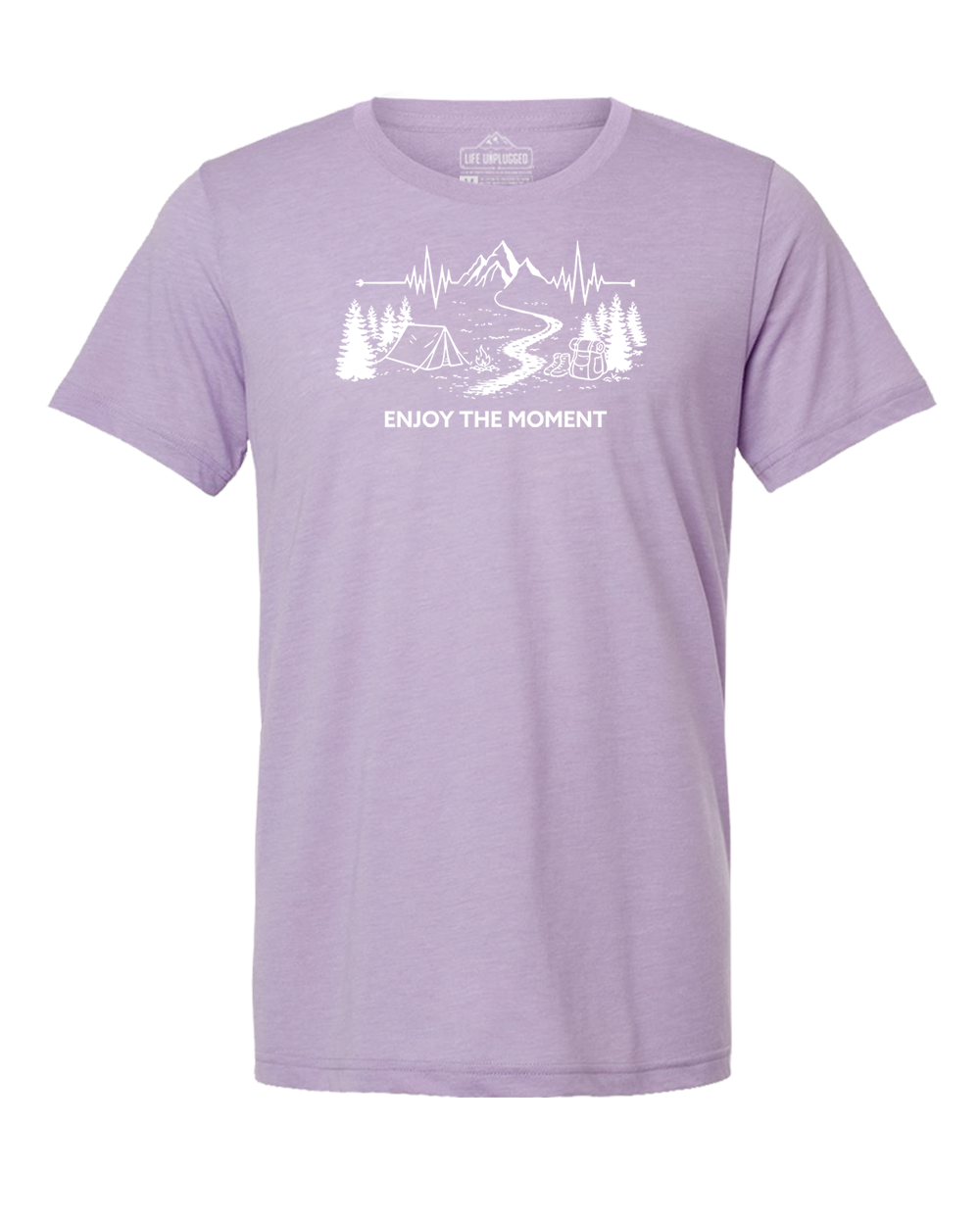 ENJOY THE MOMENT (MOUNTAIN SCENE) Triblend T-Shirt