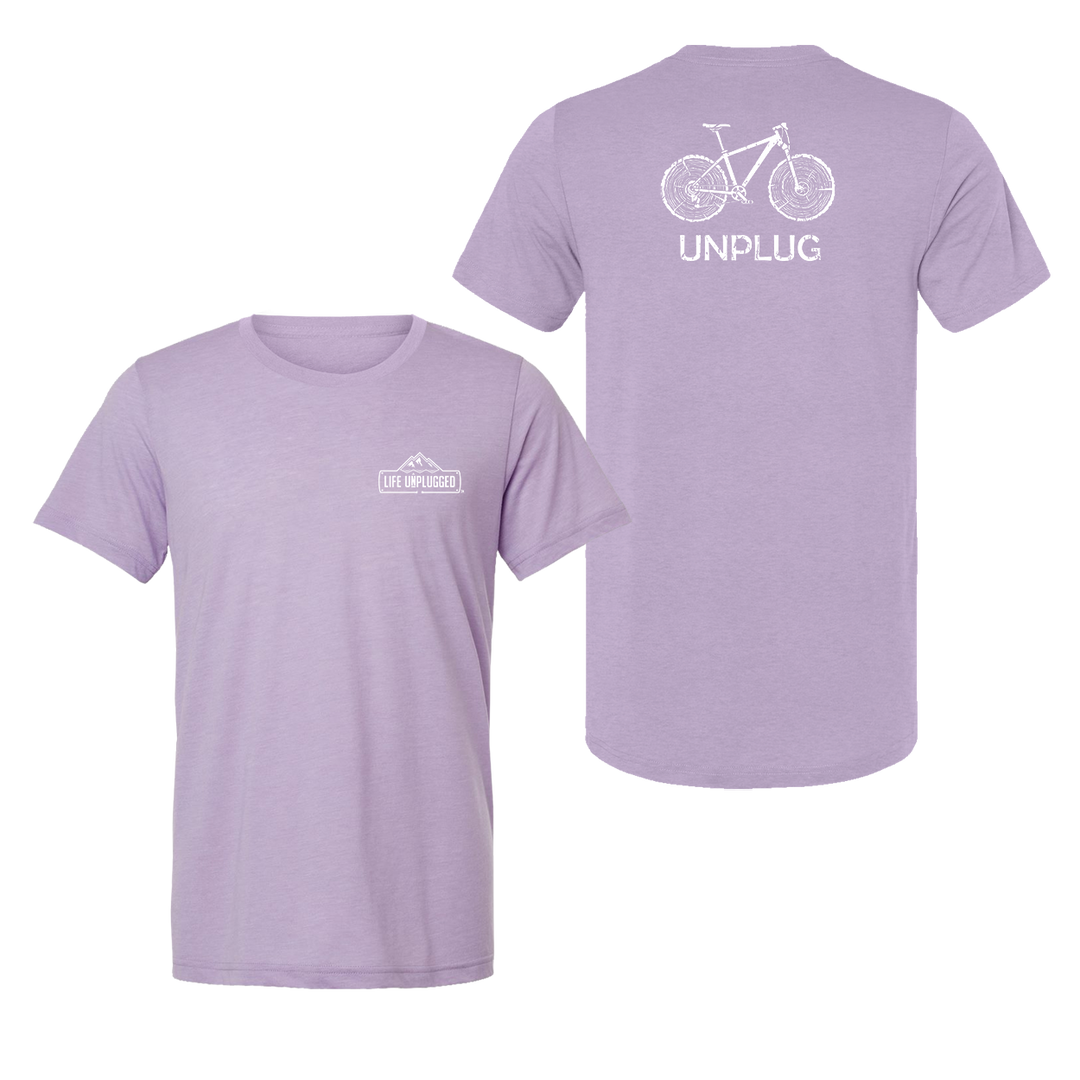 MOUNTAIN BIKE TREE STUMPS Triblend T-Shirt